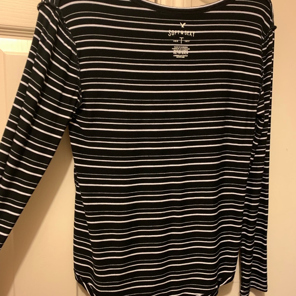 Stripped long sleeve Soft and Sexy tee